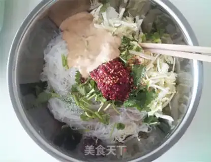 Make A cabbage fan step 5