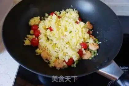 Make Shrimp rice step 8