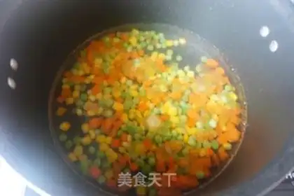 Make Golden Jade is full of rich shrimp step 3