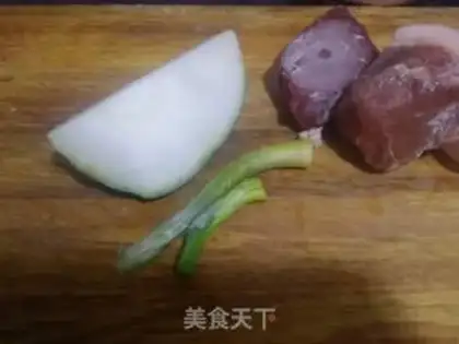 Make Porkball soup step 0