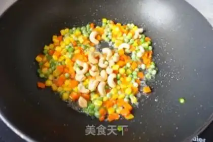 Make Golden Jade is full of rich shrimp step 5