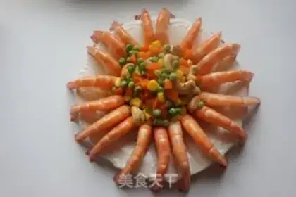 Make Golden Jade is full of rich shrimp step 6