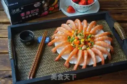 Make Golden Jade is full of rich shrimp step 7