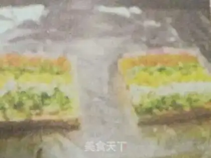 Make Rainbow toast step 2