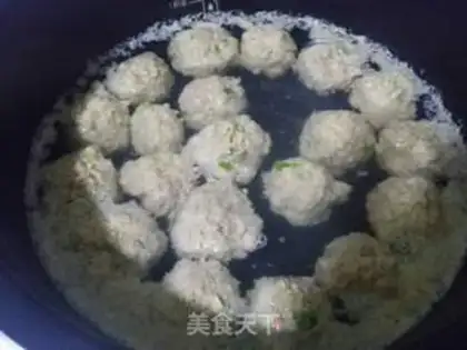 Make Porkball soup step 5