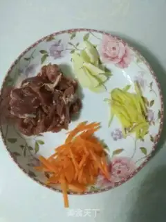 Make Fried meat step 1