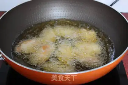 Make Shrimp fried chicken wings step 3