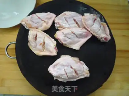 Make Garlic chicken wings step 1