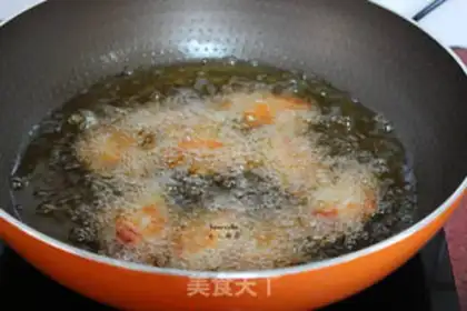 Make Shrimp fried chicken wings step 7