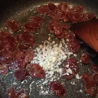 Make Pepper fried sausage step 3