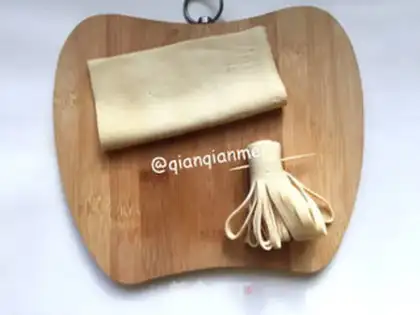 Make Fancy bean skin step 4