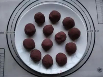 Make Souffles of bean sand step 8