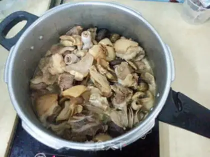 Make The lamb stove step 5