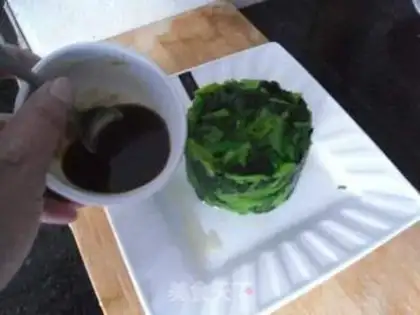 Make Sesame spinach step 15