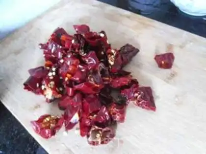 Make Black sesame pepper step 1