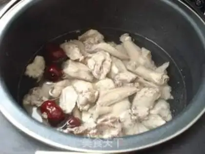 Make Yellow chicken soup step 5