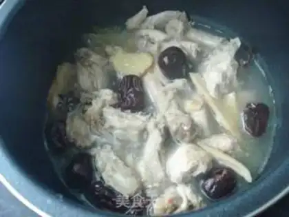 Make Yellow chicken soup step 6