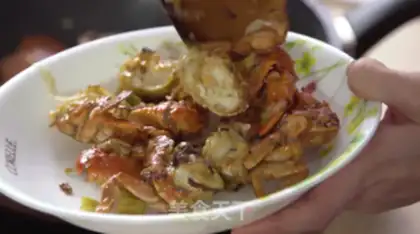 Make Pepper crabs step 4