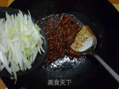 Make Soy duck silk step 12