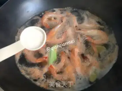 Make Fresh salt shrimp step 4