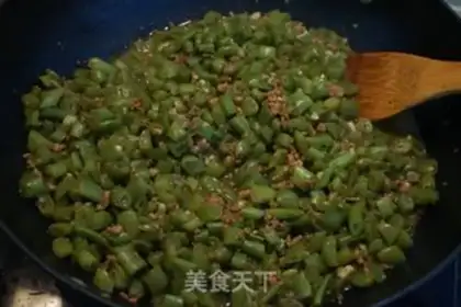 Make Pork bean horns step 6