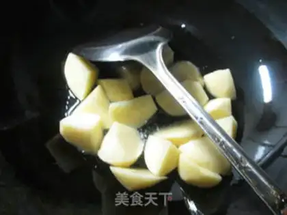 Make Spinach potatoes step 1
