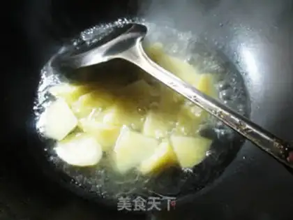 Make Spinach potatoes step 2