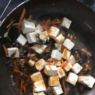 Make Fish tofu step 7