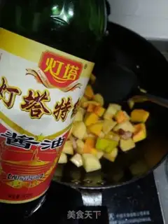Make Garlic with fish step 2
