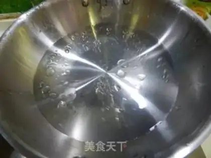 Make cucumber with a golden pin mushroom step 1