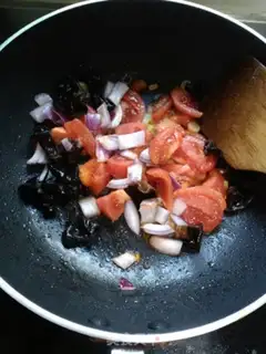 Make Fresh vegetables, Japanese tofu step 8