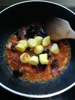 Make Fresh vegetables, Japanese tofu step 10