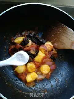 Make Fresh vegetables, Japanese tofu step 11