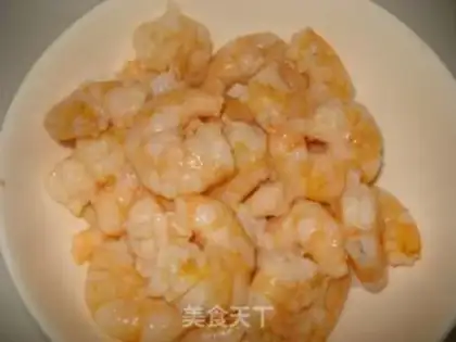 Make Mushu shrimp step 1