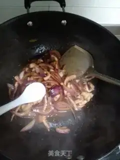 Make Spicy onion fire step 6