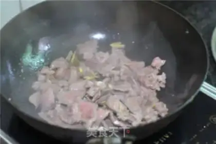 Make Spicy pig tongue step 4
