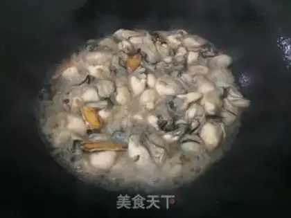 Make Cooking oysters step 2