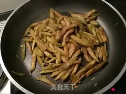 Make Garlic fried eggplant step 4
