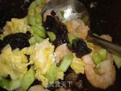 Make Mushu shrimp step 7