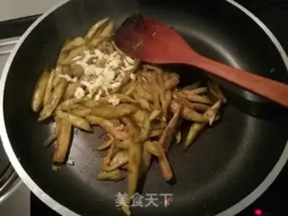 Make Garlic fried eggplant step 5
