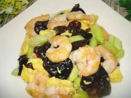 Make Mushu shrimp step 8