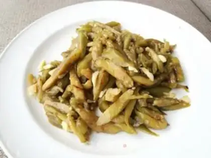 Make Garlic fried eggplant step 7
