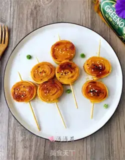 Make Sweet bean rolls step 6