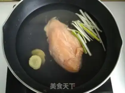 Make Spicy chicken silk step 0