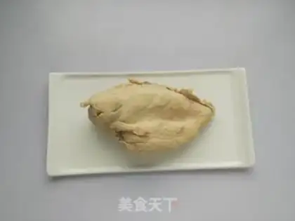 Make Spicy chicken silk step 2