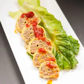 Make Egg rolls step 8