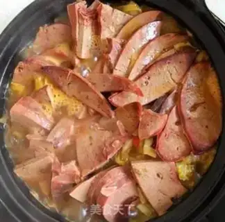 Make A casserole with lamb and liver step 7