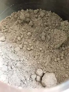 Make Black sesame soup step 1