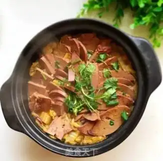 Make A casserole with lamb and liver step 9