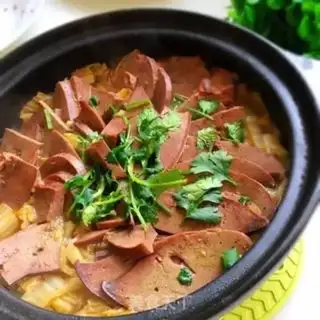 Make A casserole with lamb and liver step 10